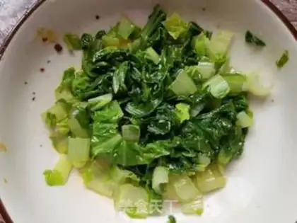 Make Creaming cabbage step 5