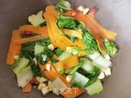 Make Carrot and cabbage step 5