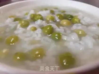 Make Peas and rice congee step 5