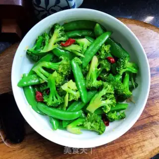 Make Bean with broccoli step 5