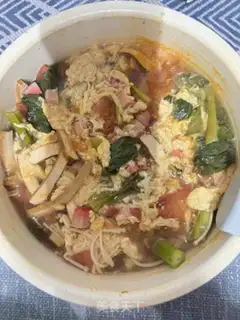Make A whole bunch of healthy egg soup step 7