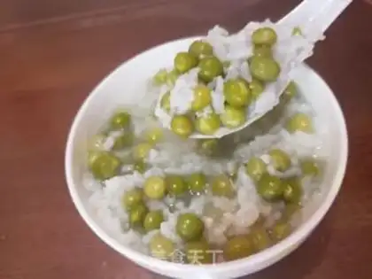 Make Peas and rice congee step 6