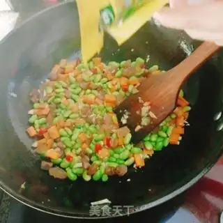 Make Weenie fried green beans step 5