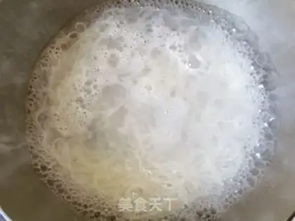Make Garlic sauce and rice line step 4