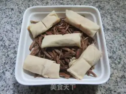 Make Spamed tea mushrooms step 7