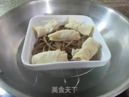 Make Spamed tea mushrooms step 9