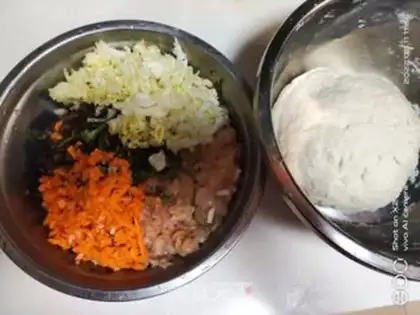 Make Chicken chest lumber carrots step 0