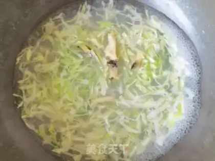 Make Garlic sauce and rice line step 6