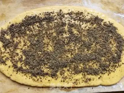 Make Pumpkin pepper roll step 7