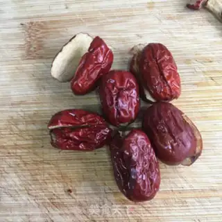 Make The silver spoon of red dates step 3