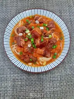 Make Tomato noodles step 21