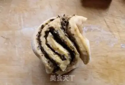 Make Pumpkin pepper roll step 11
