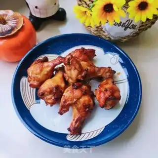 Make Garlic chicken wings step 8