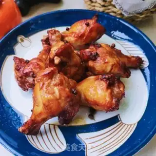 Make Garlic chicken wings step 9