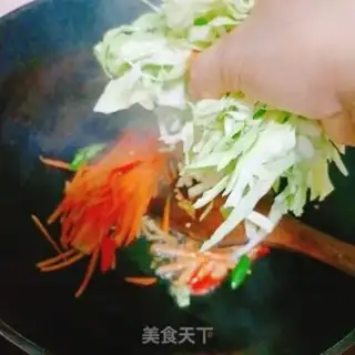 Make Eggs fried with rice step 4