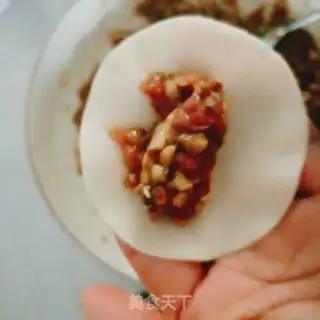 Make Sphinx pork dumplings step 3