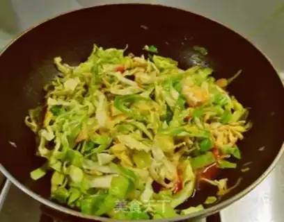 Make Cheese and cabbage step 7