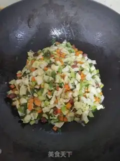 Make Weenie fried rice step 6