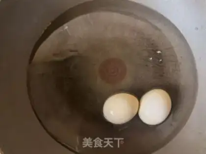 Make ♪ Blue radish lumbered eggs ♪ step 0