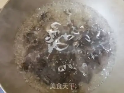 Make ♪ Blue radish lumbered eggs ♪ step 2