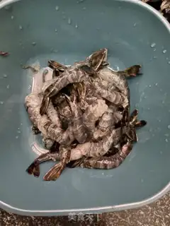 Make Mushroom shrimp step 1