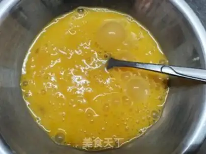Make Tofu eggs and mushroom soup step 1