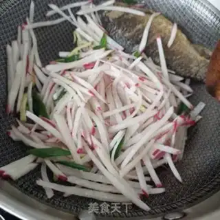 Make The radish poach soup step 15