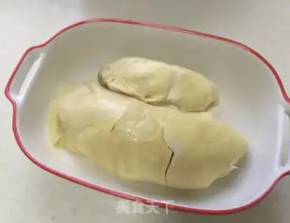 Make Roast durian step 1