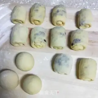 Make Corn-fruit buns step 16