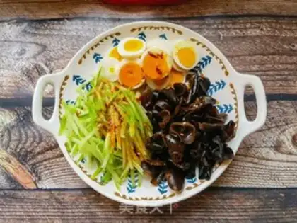 Make ♪ Blue radish lumbered eggs ♪ step 8
