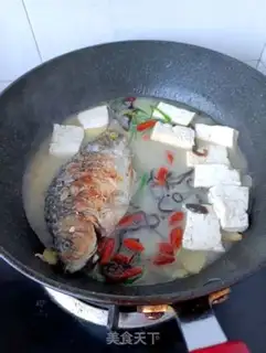 Make Tofu fish soup step 14