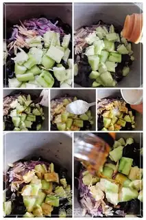 Make cucumber moor step 4