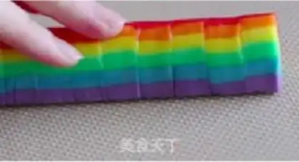 Make Rainbow Heart Cookie step 16