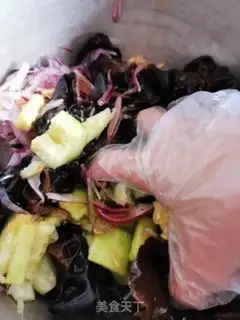 Make cucumber moor step 5