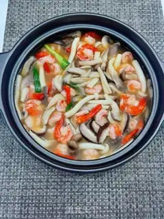 Make Mushroom shrimp step 12