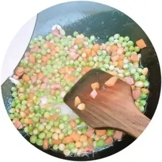 Make Five-colour peas step 3