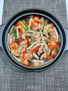 Make Mushroom shrimp step 13