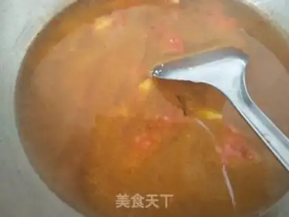 Make Western red soup step 3