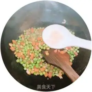 Make Five-colour peas step 4