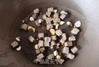 Make Cream pepper beef for 2 meters step 5