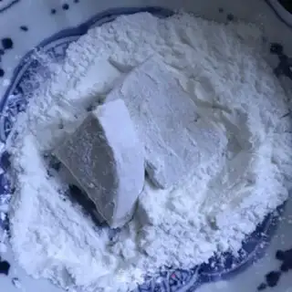Make Spicy egg tofu step 4