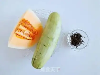 Make Summer melon fruit tea step 0