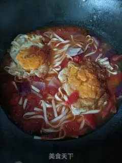 Make Lazy tomato noodles step 3