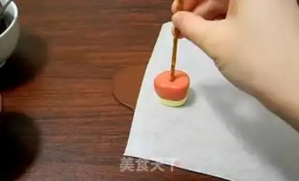 Make Lollipop marshmallows step 2