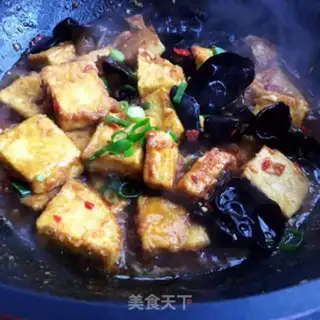 Make Spicy egg tofu step 10
