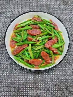 Make Four seasons of beans and sausage step 10