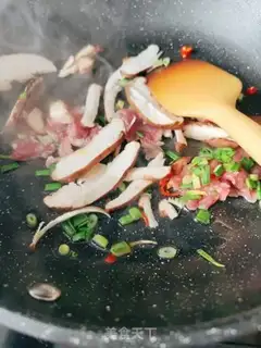 Make Beef fried taro fans step 9