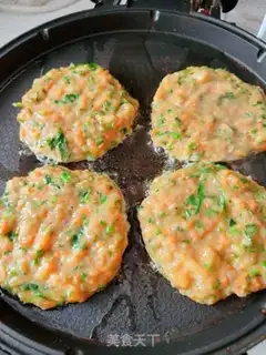 Make Vegetable chicken pancakes step 7