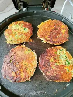 Make Vegetable chicken pancakes step 8