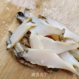 Make Fry the abalone step 5